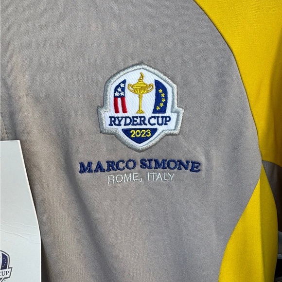 Womens Golf Shirt New Ryder Cup 2023 women’s 1/4 zip shirt  Marco Simone Rome L - Picture 4 of 9